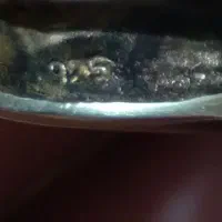 انگشتر نقره با نگین یاقوت ابکاری طلا|جواهرات|کوهدشت, |دیوار