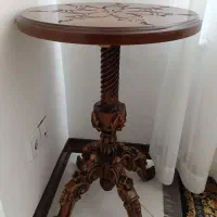 میز منبت چوبی|میز تلفن|خرمآباد, |دیوار