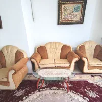 مبل راحتی ۷ نفره|مبلمان خانگی و میز عسلی|کنگاور, |دیوار