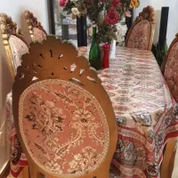 فروش ست مبلمان با میز ناهار خوری استیل|مبلمان خانگی و میز عسلی|رشت, معلم|دیوار