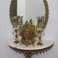 اینه ومیز وشعمدان  وبرنز اصل درحدنو