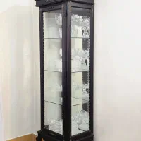 بوفه چوب و شیشه|بوفه، ویترین، کنسول|فردیس, طالقانی|دیوار