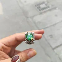 انگشتر های جواهری وخاص.موزنایت زمرد و توپاز|جواهرات|رباطکریم, نصیرشهر|دیوار