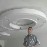 گچکاری سفید راویز اوتوبوسی و...|خدمات پیشه و مهارت|خرمآباد, |دیوار