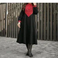 مانتو بلند سنتی پاییزه
