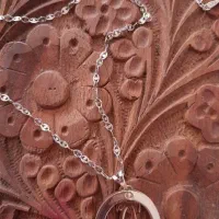 سرویس نقره ایتالیایی زنجیر پلاک|جواهرات|ری, هاشم‌آباد|دیوار