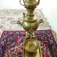 قوری سماور قدیمی|کلکسیون اشیاء عتیقه|کنگاور, |دیوار