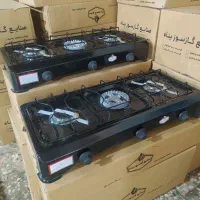 اجاق گاز رومیزی روکار 2 دوشعله و 3 سه شعله آریاگاز