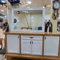 ست آینه کنسول بلوط ۰۲۱|بوفه، ویترین، کنسول|رشت, رودبارتان|دیوار