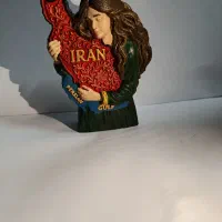 بیس رنگی طرح دختر ایران زمین