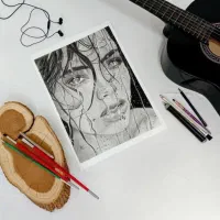 کلاس اموزشی طراحی سیاه قلم