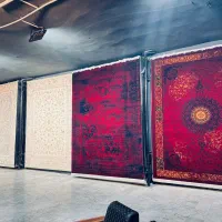 فرش جزیره لاکی و سبز