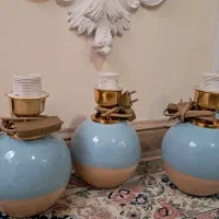 پایه آباژور سفالی