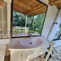 روشویی با آینه