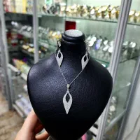 نیمست و زنجیر نقره اصل