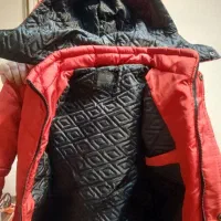 کاپشن زنانه کلاه دار لارج