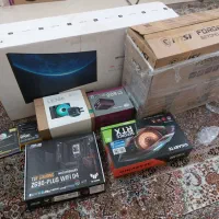 کیس گیمینگ و مانیتورRTX3070 i7 12700k Z690p SSD 2T|رایانه رومیزی|تهران, ستارخان|دیوار