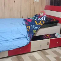 سرویس خواب دونفره جوان آپادانا|تخت و سرویس خواب|زنجان, |دیوار