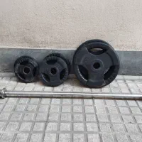 میز پرس مدرج دمبل و هالتر و صفحه فرمونی