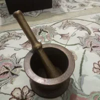 هاون قدیمی ۱۰۰ ساله برنجی