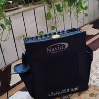 اکو همراه نوید با میکروفون بی سیم در حد نو