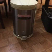 سطل زباله استیل بزرگ contrast