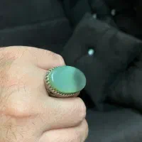 انگشتر نقره دست ساز ۲مهر قدیمی