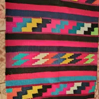 گلیم سنتی کار دست|گلیم، جاجیم، گبه|قزوین, |دیوار