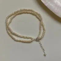 دستبند مروارید اصل مدل مینیمال طبیعی|جواهرات|قدس, شهر‌قدس|دیوار