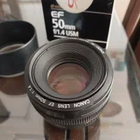 لنز کنون 50mm F1.4|دوربین عکاسی و فیلمبرداری|نیشابور, شهرک فرهنگیان|دیوار