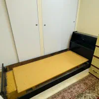 تخت یک نفره بدون تشک
