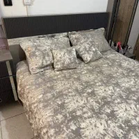 سرویس خواب عروس کاملا نو باتشک تخت|تخت و سرویس خواب|اندیشه, اندیشه فاز ۵|دیوار