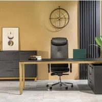 میز فلز چوب صندلی چرم مبل کتابخانه قفسه کنسول بانک