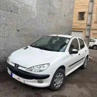 ۲۰۶ مدل ۱۴۰۰ سفید بیرنگ کم کار واقعی