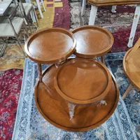 میز و عسلی جلو مبلی تمام چوب مدل بشقابی|مبلمان خانگی و میز عسلی|شیراز, وزیرآباد|دیوار