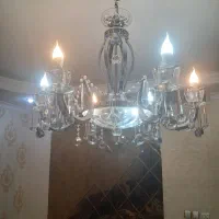 یک جفت لوستر شش شاخه