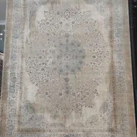 فرش کرم قهوه ای دیزاین ۱۲۰۰