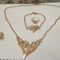 سرویس طلا/نو/خارجی/عیار21/بسیار زیبا|جواهرات|شیراز, معالی‌آباد|دیوار