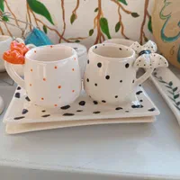 ظروف سرامیکی دست ساز و اختصاصی ظروف میناکاری|صنایع دستی و سایر لوازم تزئینی|گلبهار, شهر جدید گلبهار|دیوار