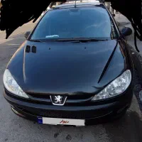 پژو 206 مشکی تیپ 2 مدل 89|خودرو سواری و وانت|شوش, |دیوار