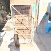 ساخت قفس چوبی با چوب گردو|لوازم جانبی حیوانات|گناباد, |دیوار