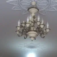 لوستر برنز ۱۶ شعله