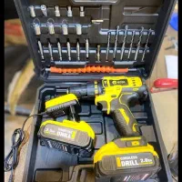 دریل پیچ بند شارژی 18 ولت ادون با لوازم|ابزارآلات|اهواز, کوی علوی|دیوار