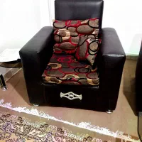 مبل راحتی تمام چرم خارجی|مبلمان خانگی و میز عسلی|کرمانشاه, |دیوار