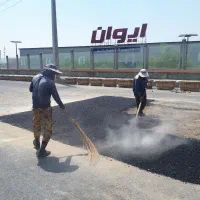 آسفالت و ایزوگام محوطه اجاره غلطک