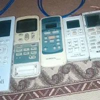 کنترل کولرهای اسپیلت 5عدد سالم و درحدنو|کولر گازی و فن‌کوئل|میناب, |دیوار