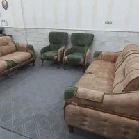 مبل کامفورت ۸نفره|مبلمان خانگی و میز عسلی|قم, دروازه چوبی|دیوار