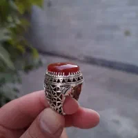 انگشتر فاخر عقیق اصیل یمنی|جواهرات|قم, تکیه آقا سید حسنی|دیوار