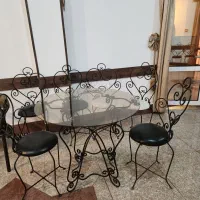 میز و صندلی فرفورژه ۴۰ عدد