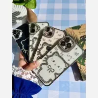 قاب Hello Kitty نگینی گوشی آیفون